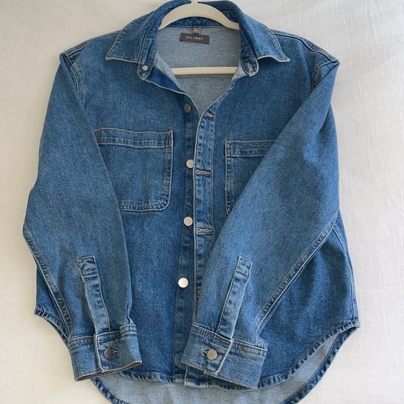 DL1961 Denim Shacket - Picture 4 of 7